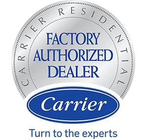 Carrier Factory Authorized Dealer Seal RSC Heating and Air Conditioning