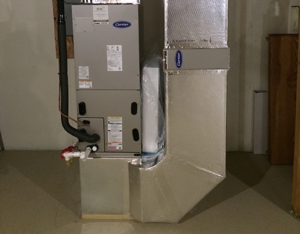 Carrier Heat Pump Unit Installed By RSC Heating and Air Conditioning