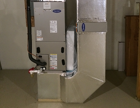 Carrier Heat Pump Unit Installed By RSC Heating and Air Conditioning