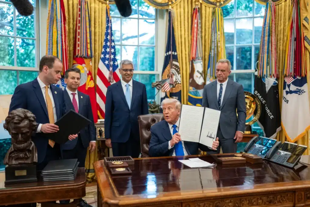Donald Trump Signed The One Big Beautiful Bill Act in 2025.